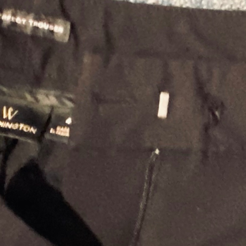Worthington Size 4 the Perfect Trouser Black Work or Dress Pant Read Description - Picture 8 of 9